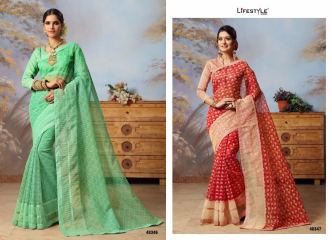 LIFESTYLE COTTON VALLEY 2 PURE COTTON SAREE LIFESTYLE CATALOG IN WHOLESALE BEST ARTE BY GOSIYA EXPORTS SURAT (3)