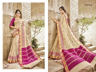 LIFESTYLE HANSIKA VOL 3 PARTY WEAR SILKS SAREES WHOLESALE SUPPLIER BEST RATE BY GOSIYA EXPORTS SURAT (3)