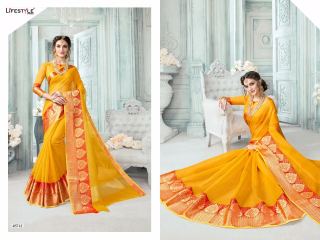LIFESTYLE MAITHILI CATALOG SILKS WEAVING OCCASIONALLY PARTY WEAR SAREES WHOLESALE BEST RATE BY GOSIYA EXPORTS SURAT (1)