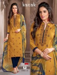 LOOKWELL KANAK EXCLUSIVE COTTON SALWAR KAMEEZ WHOLESALE BEST RATE DEALER ONLINE BY GOSIYA EXPORTS SURAT INDIA