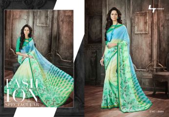 Lt blush chiffon Sarees collection Wholesale BEST RATE BY GOSIYA EXPORTS (1)