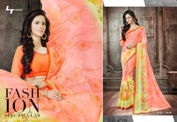Lt blush chiffon Sarees collection Wholesale BEST RATE BY GOSIYA EXPORTS (7)