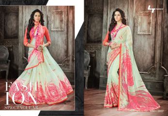 Lt blush chiffon Sarees collection Wholesale BEST RATE BY GOSIYA EXPORTS (8)