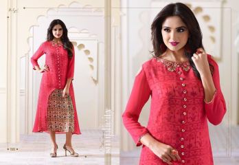 LT FABRICS 1501-1512 SEREIS FANCY DESIGNER KURTIS LT LATEST KURTIS CATALOG WHOLESAEL BEST RATE BY GOSIYA EXPORTS (20)