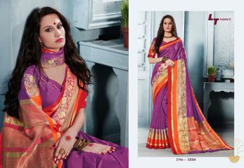 LT FABRICS WEAVES 2 CATALOGUE DESIGNER PARTY WEAR SILK SAREES COLLECTION WHOLESALE BEST RATE BY GOSIYA EXPORTS SURAT (5)