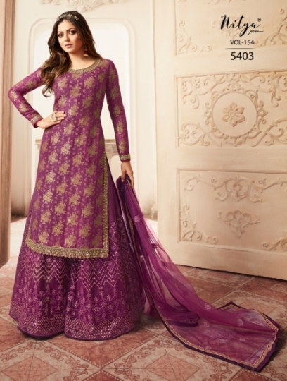 LT NITYA VOL.154 EMBROIDERED WEDDING WEAR  (5)