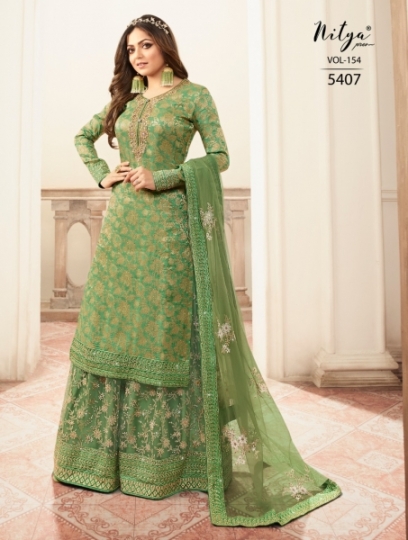 LT NITYA VOL.154 EMBROIDERED WEDDING WEAR  (6)