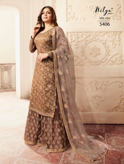 LT NITYA VOL.154 EMBROIDERED WEDDING WEAR  (7)