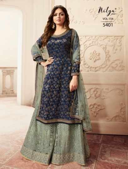 LT NITYA VOL.154 EMBROIDERED WEDDING WEAR  (8)