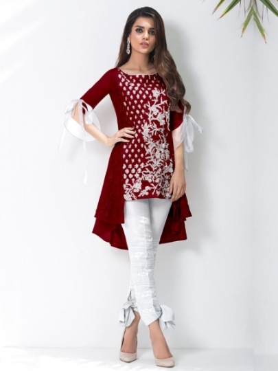 LUXURY PRET PAKISTANI KURTI WITH PANT COLLECTION WHOLESALE DEALER BEST RATE BY GOSIYA EXPORTS SURAT (2)