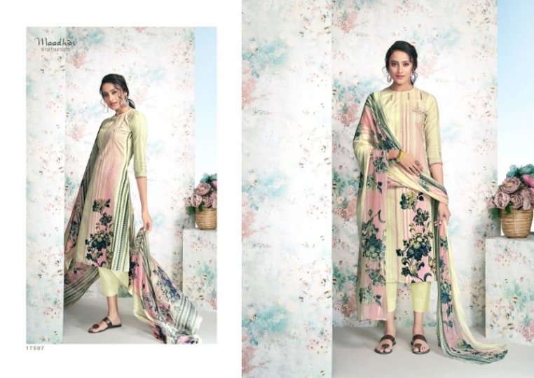 MAADHAV ELITE SARGAM PRINTS 17501-17508 SERIES  (10)