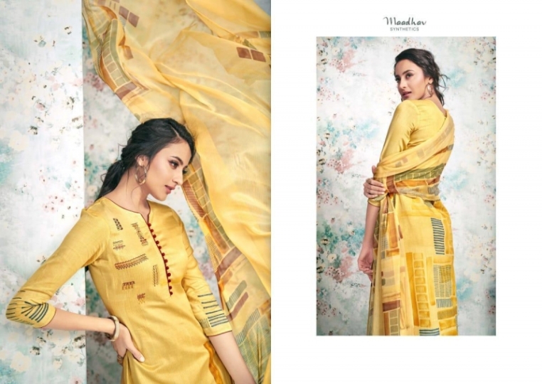 MAADHAV ELITE SARGAM PRINTS 17501-17508 SERIES  (9)