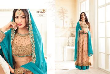 MAISHA ADDICTION 10 HIT DESIGN COLORS INDO WESTERN GOWNS AT BEST RATE BY GOSIYA EXPORTS SURAT (2)
