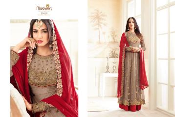 MAISHA ADDICTION 10 HIT DESIGN COLORS INDO WESTERN GOWNS AT BEST RATE BY GOSIYA EXPORTS SURAT (9)