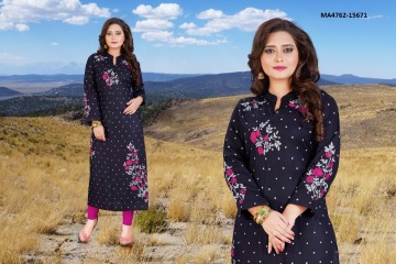 MAYLOZ ALIZA VOL 3 RAYON COTTON KURTI CATALOG SUPPLIER SURAT BY GOSIYA EXPORTS (6)