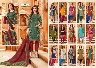MAYUR CREATIONS BY NAIRA CATALOGUE COTTON CASUAL WEAR COLLECTION WHOLESALE BEST RATE BY GOSIYA EXPORTS SURAT (12)