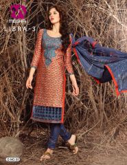 MEGHALI LIBRA 3 COTTON DESIGNER SALWAR KAMEEZ CATALOG WHOLESALE BEST RATE (10)