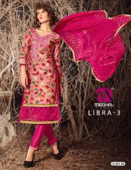 MEGHALI LIBRA 3 COTTON DESIGNER SALWAR KAMEEZ CATALOG WHOLESALE BEST RATE (2)