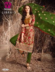 MEGHALI SUIT LIBRA VOL 3 FANCY DRESS MATERIAL CATALOG WHOLESALE SUPPLIER BEST ARET BY GOSIYA EXPORTS (10)