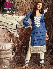MEGHALI SUIT LIBRA VOL 3 FANCY DRESS MATERIAL CATALOG WHOLESALE SUPPLIER BEST ARET BY GOSIYA EXPORTS (8)