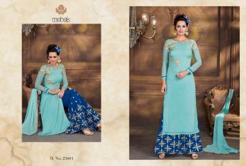 MEHAK 25001-25007 SERIES FANCY EMBROIDERED PARTY WEAR SALWAR SUITS (4)