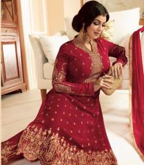 MINAZ SIMAR SUITS GLOSSY BY GOSIYAN EXPORTS SURAT (4)