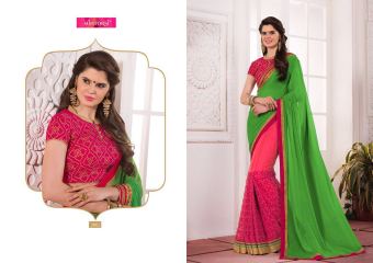 MINTORSI SHIMMER FANCY DESIGNER EXCLUSIVE SAREE CATALOG AT BEST RATE BY GOSIYA EXPORTS SURAT (10)