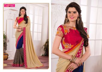 MINTORSI SHIMMER FANCY DESIGNER EXCLUSIVE SAREE CATALOG AT BEST RATE BY GOSIYA EXPORTS SURAT (6)
