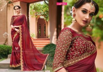MINTORSI SUVARNA CATALOGUE DESIGNER & PARTY WEAR SAREES COLLECTION WHOLESALE DEALER BEST RATE BY GOSIYA EXPOTS SURAT (6)