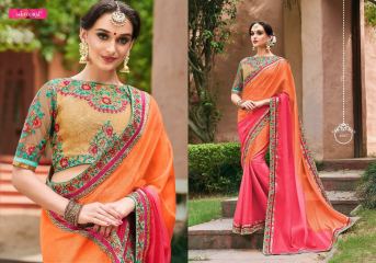 MINTORSI SUVARNA CATALOGUE DESIGNER & PARTY WEAR SAREES COLLECTION WHOLESALE DEALER BEST RATE BY GOSIYA EXPOTS SURAT (7)
