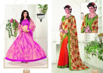 MISHREE COLLECTION ARIANA CATALOG GEORGETTE BRASSO EMBROIDERED SAREES COLLECTION (2)