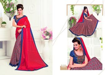 MISHREE COLLECTION ARIANA CATALOG GEORGETTE BRASSO EMBROIDERED SAREES COLLECTION (4)