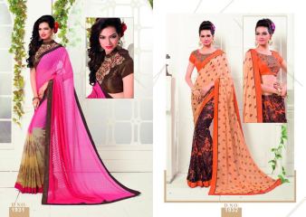 MISHREE COLLECTION ARIANA CATALOG GEORGETTE BRASSO EMBROIDERED SAREES COLLECTION (7)