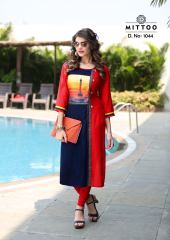 MITTOO PALAK 3 CATALOG RAYON PRINTS CASUAL WEAR KURTIS COLLECTION WHOLESALE DEALER BEST RATE BY GOSIYA EXPORTS SURAT (3)