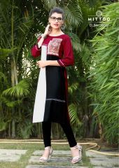 MITTOO PALAK 3 CATALOG RAYON PRINTS CASUAL WEAR KURTIS COLLECTION WHOLESALE DEALER BEST RATE BY GOSIYA EXPORTS SURAT (5)