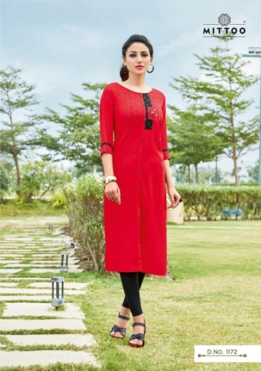 MITTOO PALAK VOL 19 HEAVY RAYON EMBROIDERED DESIGNER LONG KURTIS WHOLESALE BEST RATE BY GOSIYA EXPORTS SURAT (8)