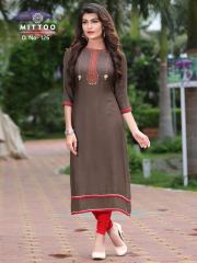 MITTOO PAYAL CATALOG RAYON PRINT CASUAL WEAR KURTI COLLECTION DEALER WHOLESALE BEST RATE BY GOSIYA EXPORTS SURAT (2)