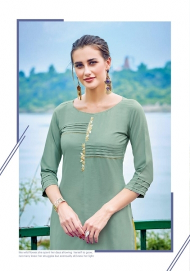 MITTOO ZOORI 4001-4008 SERIES RAYON HAND WORK KURTIS WITH SHARARA COLLECTION WHOLESALE  DEALER BEST RATE BY GOSIYA EXP