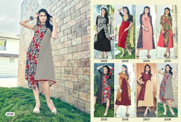 MODESI BY MYRA CATALOG WHOLESALE SUPPLIER OF GEORGETTE & RAYON KURTIS (8)