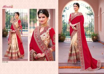 MONALISA WEDDING BRIDAL SAREE WHOLESALE RATE AT GOSIYA EXPORTS SURAT WHOLESALE DEALER AND SUPPLAYER SURAT GUJARAT . (12)