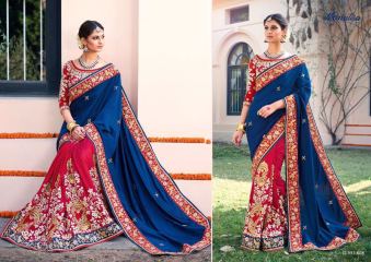 MONALISA WEDDING BRIDAL SAREE WHOLESALE RATE AT GOSIYA EXPORTS SURAT WHOLESALE DEALER AND SUPPLAYER SURAT GUJARAT . (14)