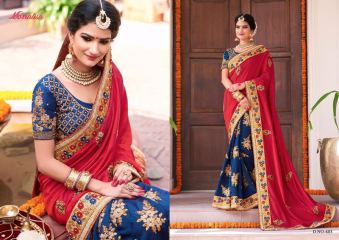 MONALISA WEDDING BRIDAL SAREE WHOLESALE RATE AT GOSIYA EXPORTS SURAT WHOLESALE DEALER AND SUPPLAYER SURAT GUJARAT . (9)