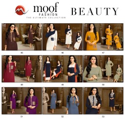 MOOF FASHION BEAUTY CATALOGUE RAYON KURTI COLLECTION PARTY WEAR (27)