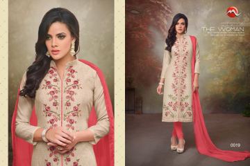 MOOF FASHION SHAISTA VOL 2 CHANDERI EMBROIDERED SUITS WHOLESALER BEST RATE BY GOSIYA EXPORTS SURAT (2)