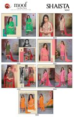 MOOF FASHION SHAISTA VOL 2 CHANDERI EMBROIDERED SUITS WHOLESALER BEST RATE BY GOSIYA EXPORTS SURAT (8)