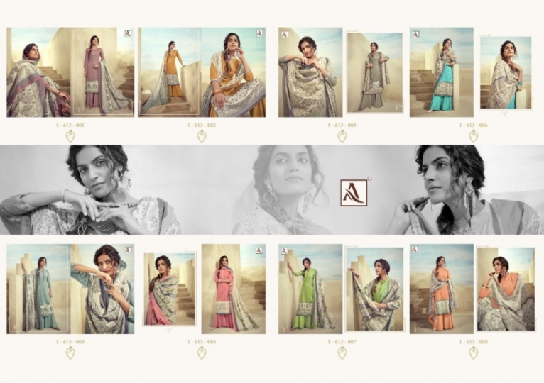 MUGHAL ERA BY ALOK SUITS PURE COTTON DIGITAL PRINTS DRESS  (3)