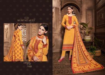 MUMTAZ ARTS BY MALHAR VOL 1 PAHSMINA PRINTS KARACHI SUITS CATALOGUE WHOLESALE BETS RATE (5)