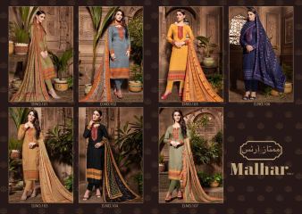 MUMTAZ ARTS BY MALHAR VOL 1 PAHSMINA PRINTS KARACHI SUITS CATALOGUE WHOLESALE BETS RATE (8)