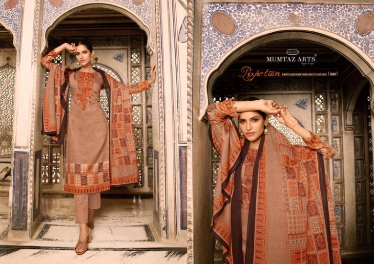 MUMTAZ ARTS NAZRANA JAM SATIN LAWN COTTON SALWAR KAMEEZ WHOLESALE DEALER BEST RATE BY GOSIYA EXPORT SURAT (8)