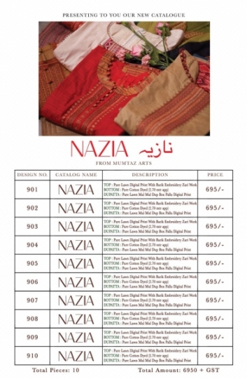 MUMTAZ ARTS PRESENT NAZIA KARACHI LAWN KASHMIRI WORK  (16)